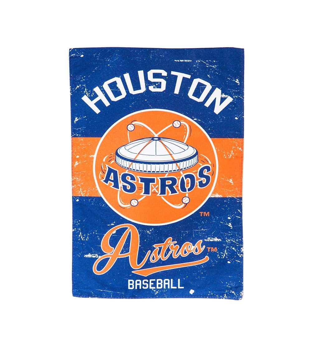 Houston Astros Vintage Linen House Flag