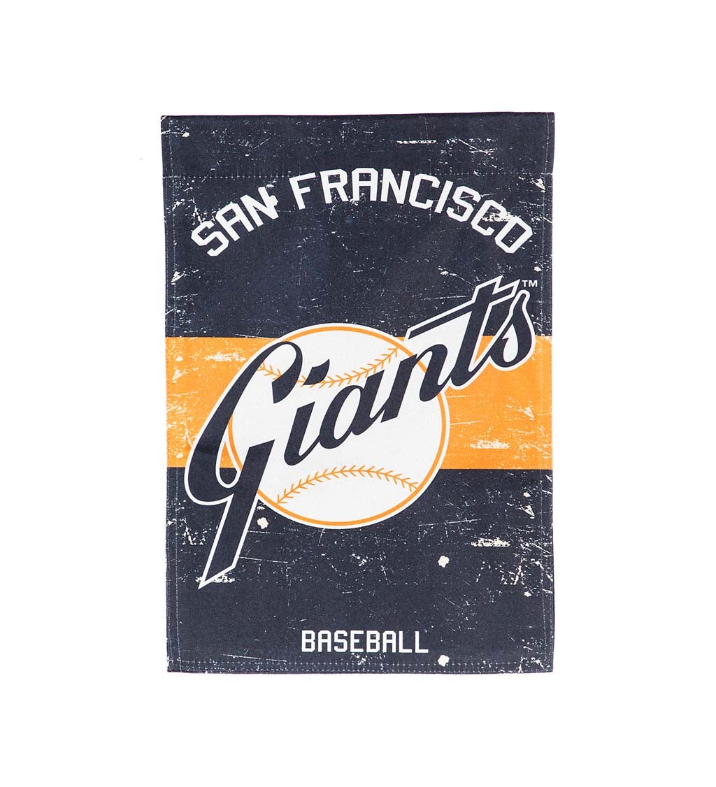 San Francisco Giants Vintage Linen House Flag