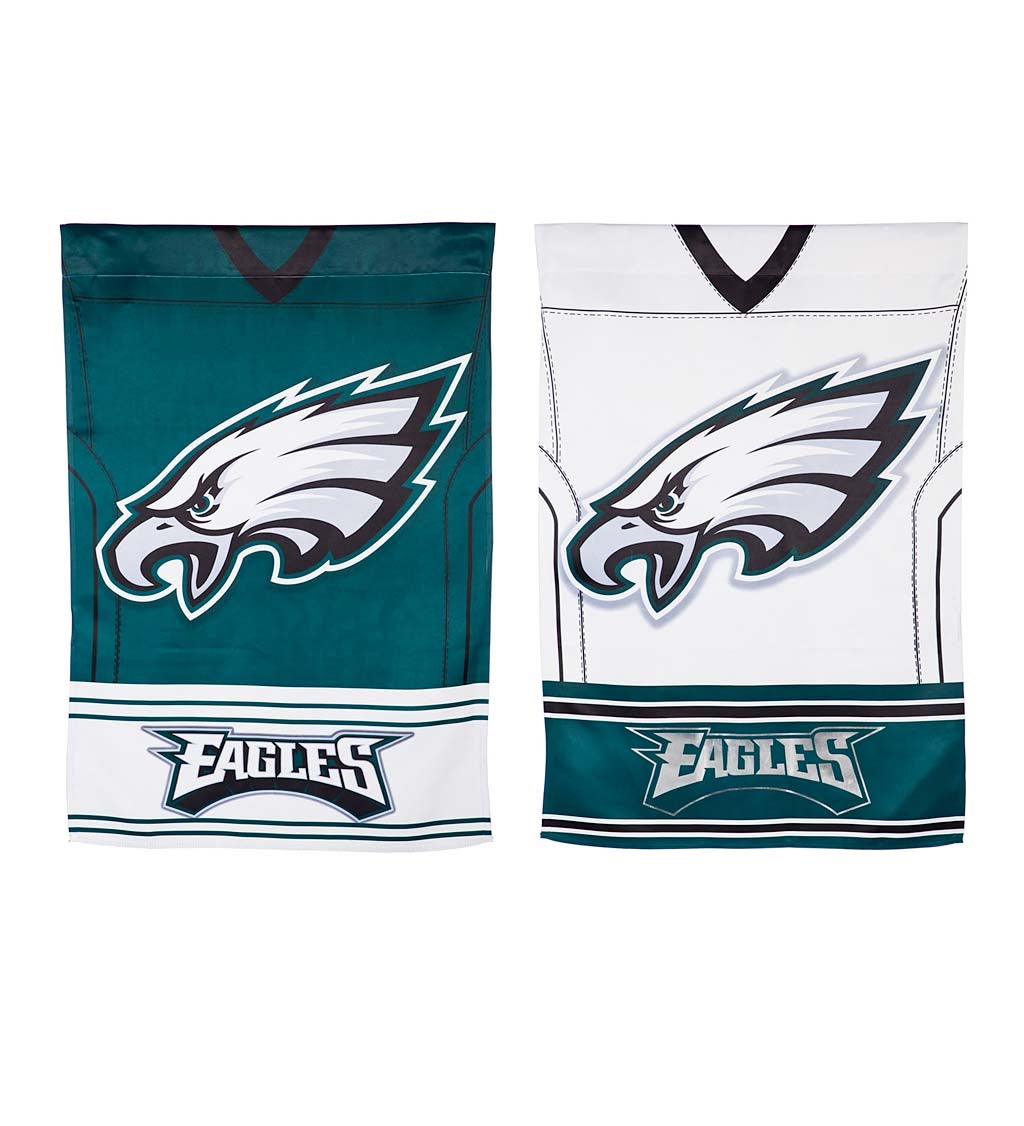Philadelphia Eagles Double Sided Jersey Suede House Flag