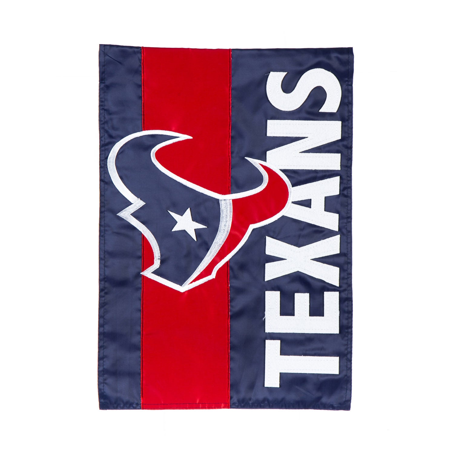 Houston Texans Mixed-Material Embellished Applique House Flag