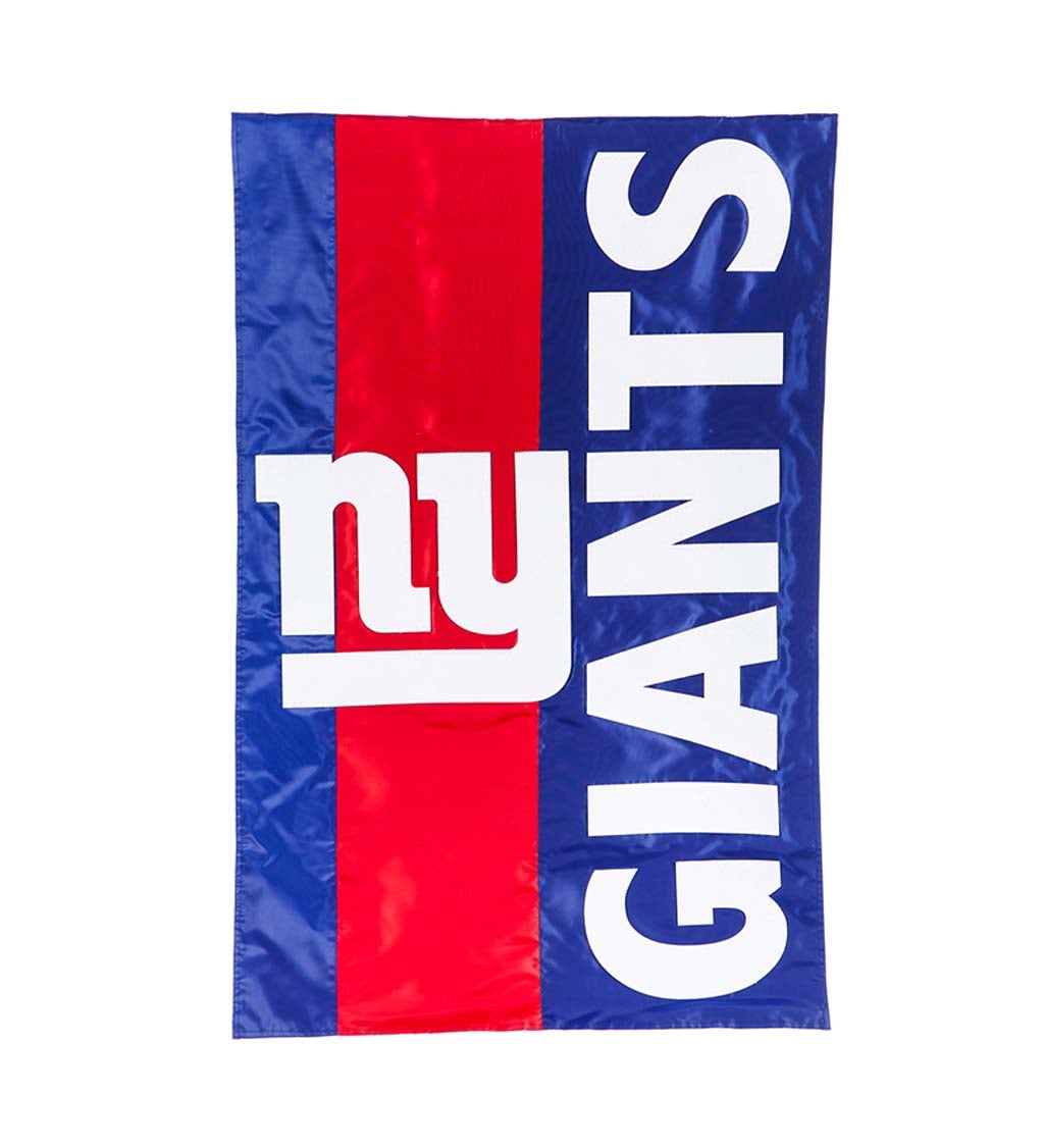 New York Giants Mixed-Material Embellished Appliqué House Flag