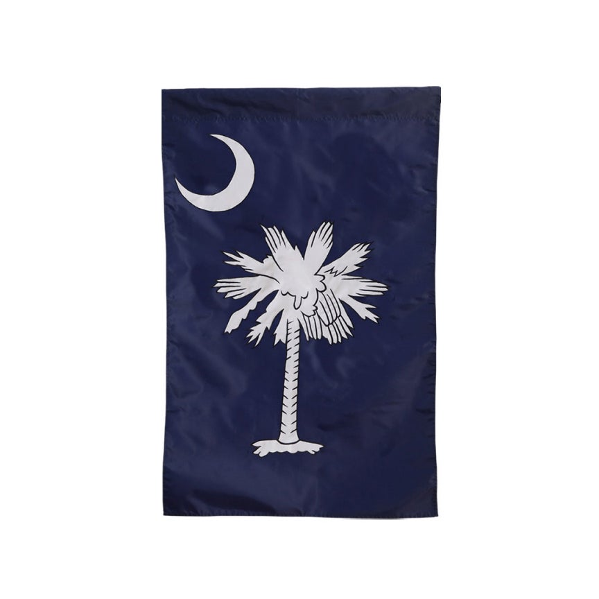 South Carolina State Applique Garden Flag