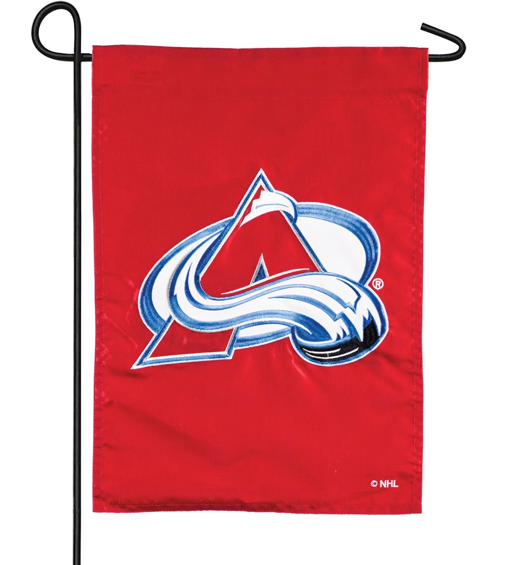 Colorado Avalanche, Applique Garden Flag