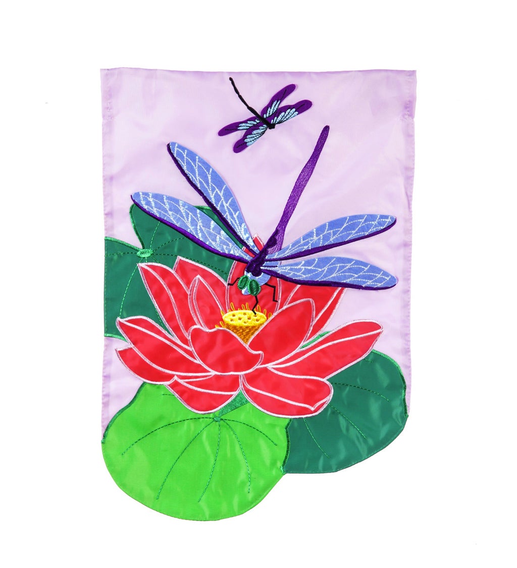 Dragonflies Thither Garden Flag