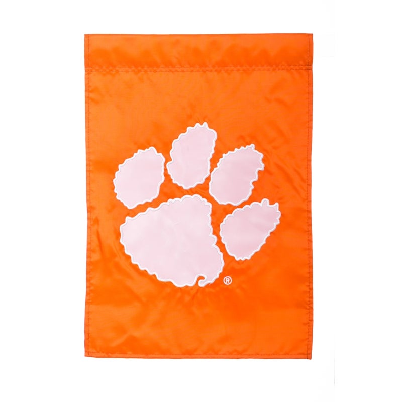 Clemson University Tigers Applique Garden Flag