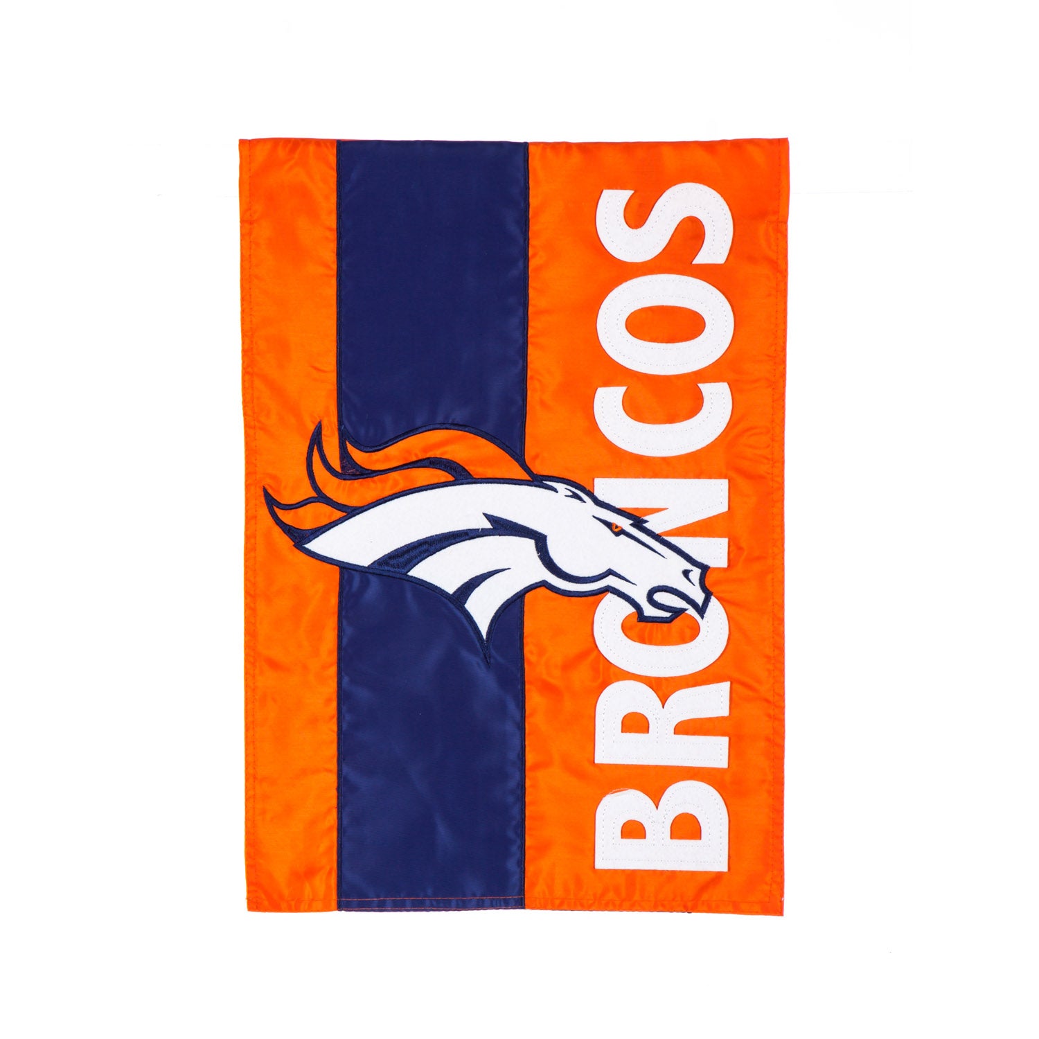 Denver Broncos Embellished Garden Flag