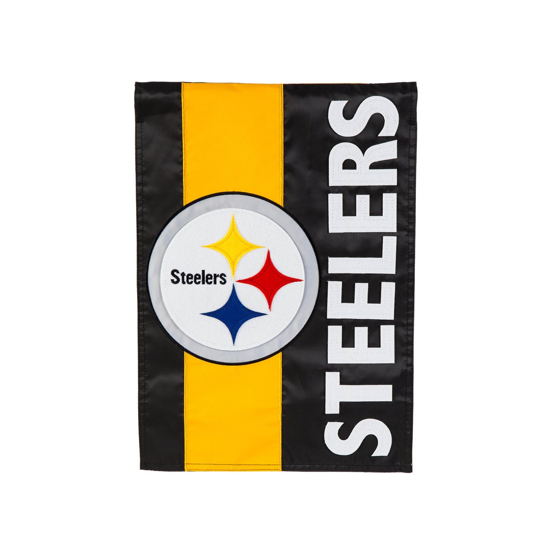 Pittsburgh Steelers Embellished Garden Flag