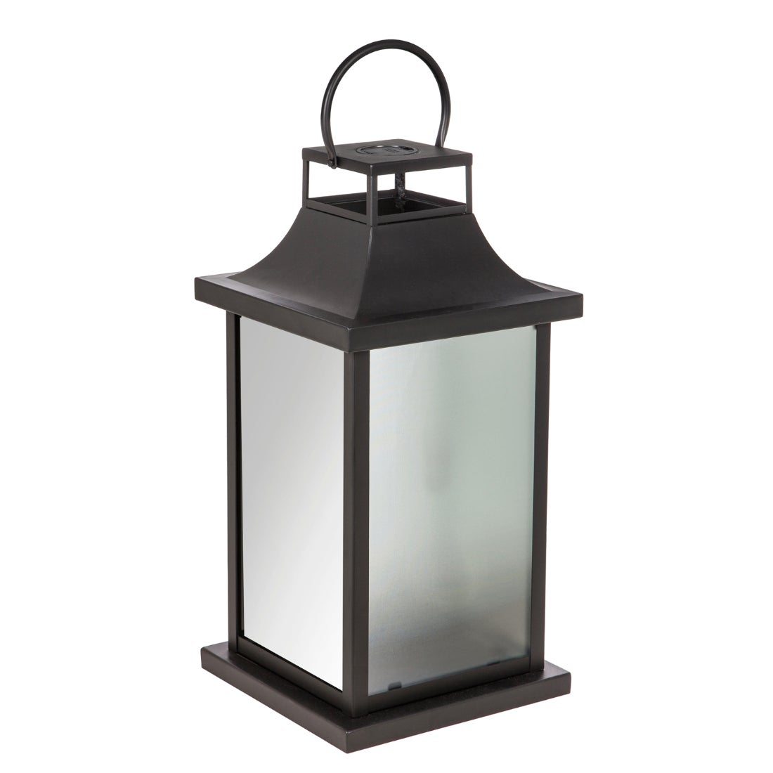 Oversized Glass and Metal Galaxy Lights Outdoor Lantern