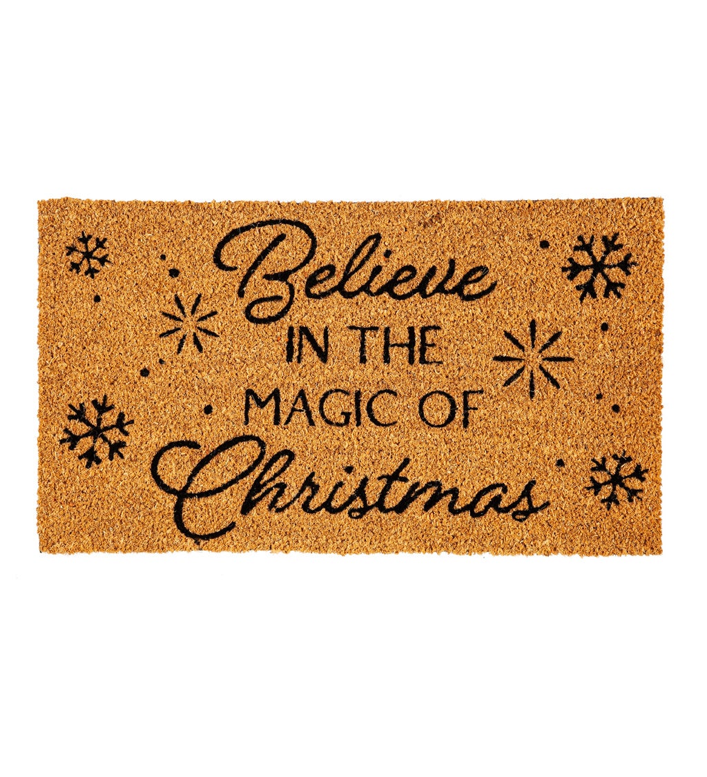 Magic of Christmas Coir Mat