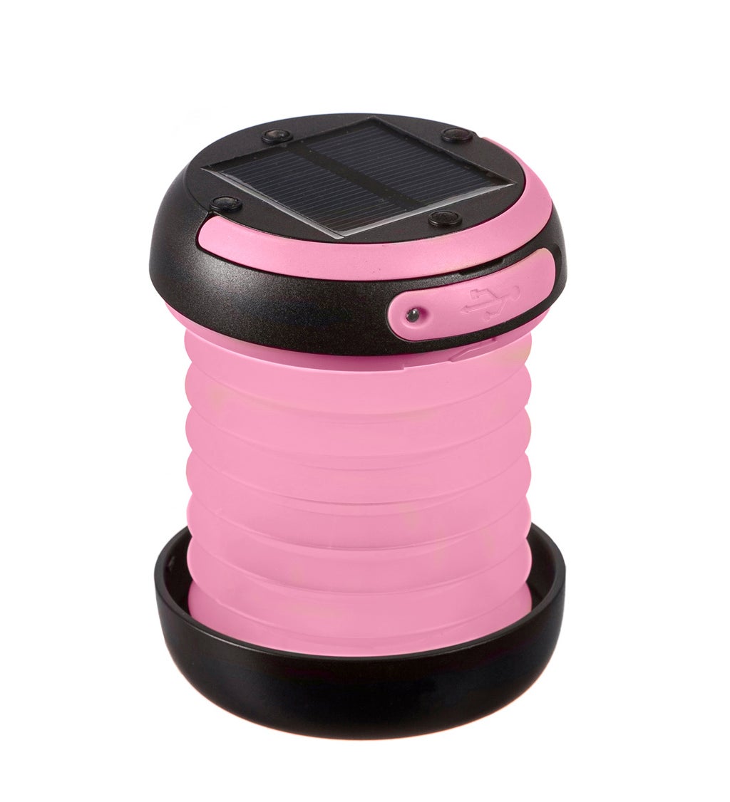 Solar Firefly Lantern, Pink