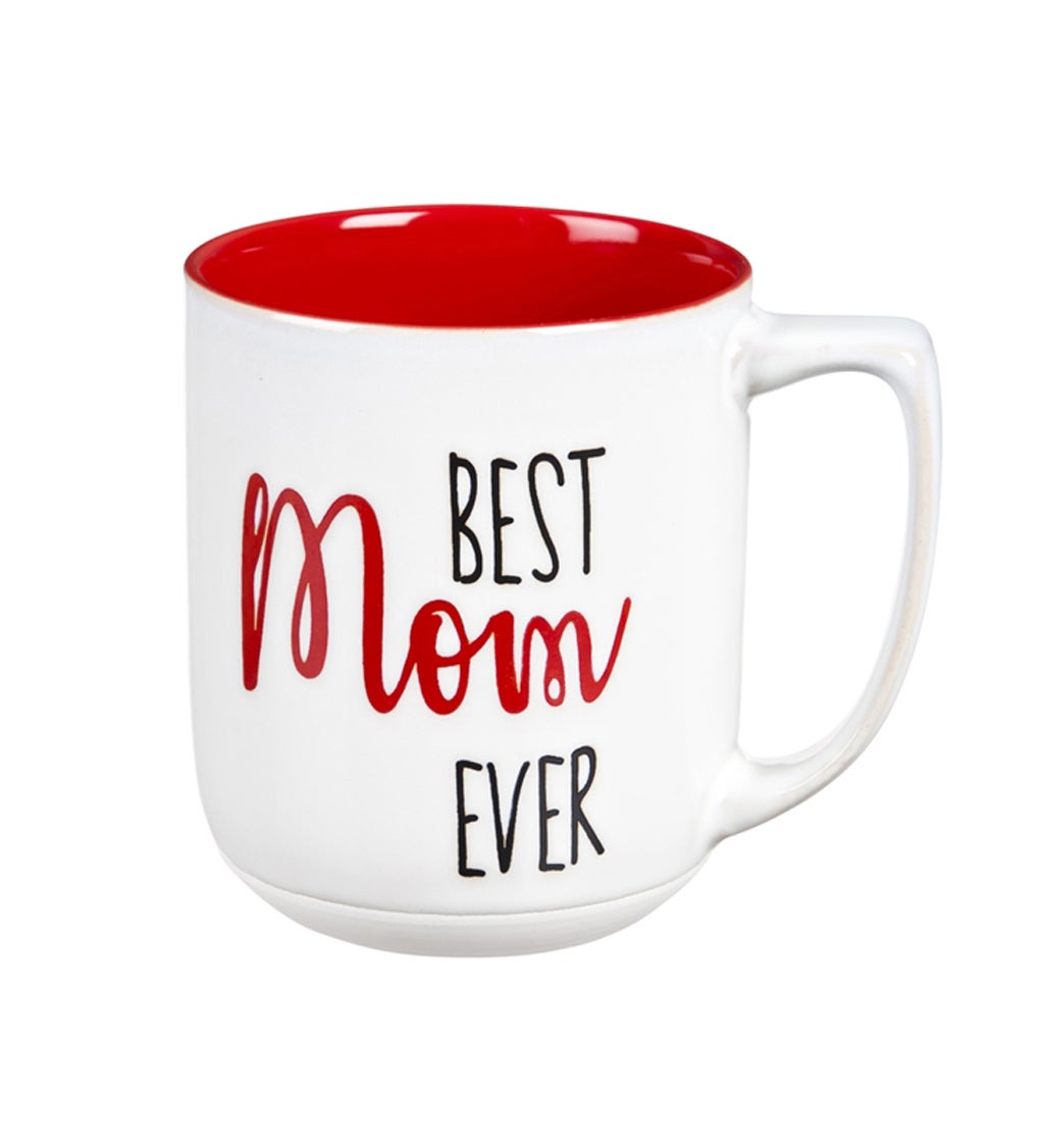 Ceramic Cup, 14 oz, Best Mom Ever