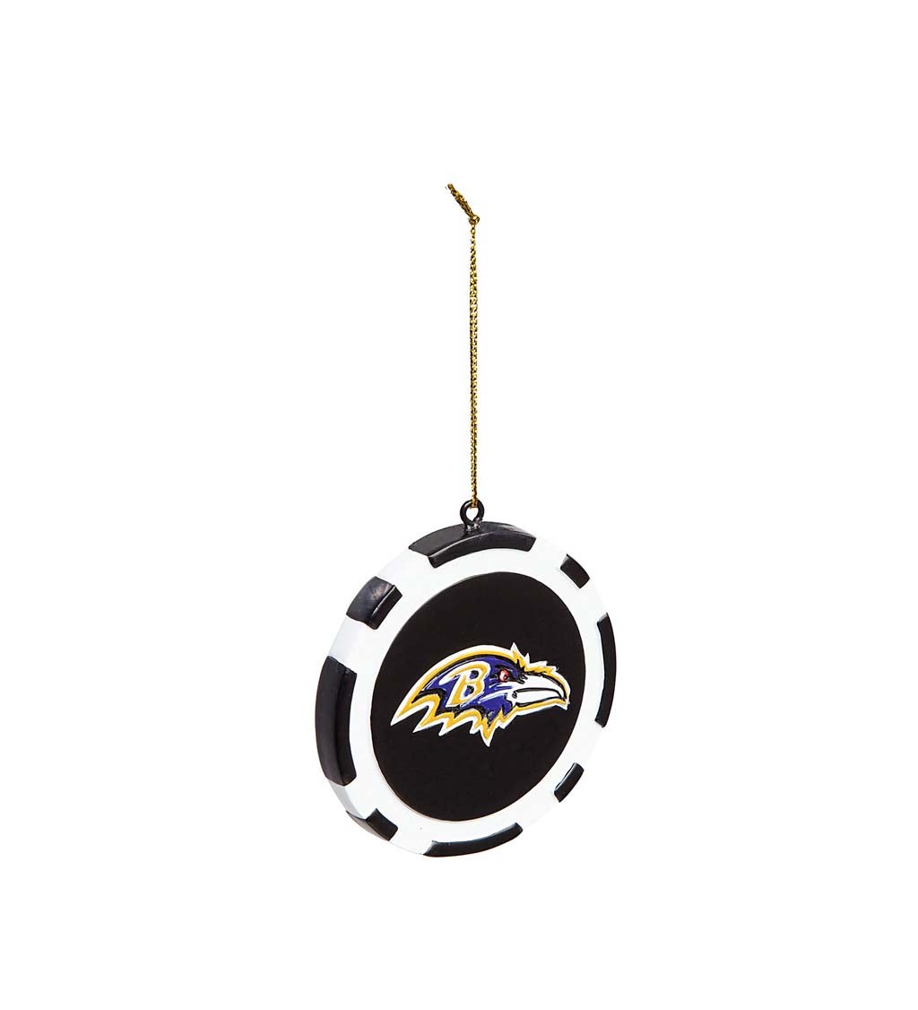 Baltimore Ravens Game Chip Ornament