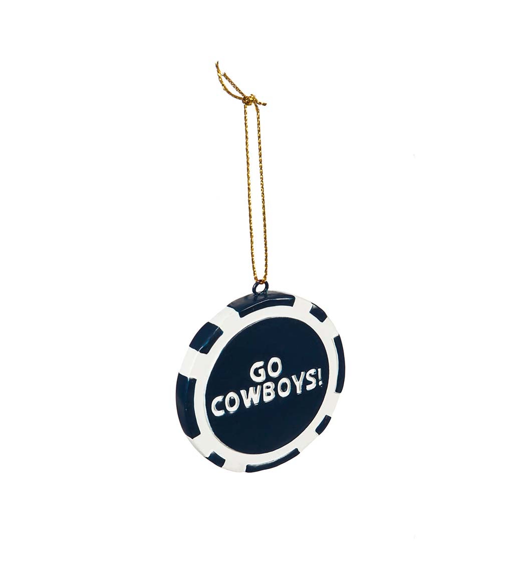 Dallas Cowboys Game Chip Ornament