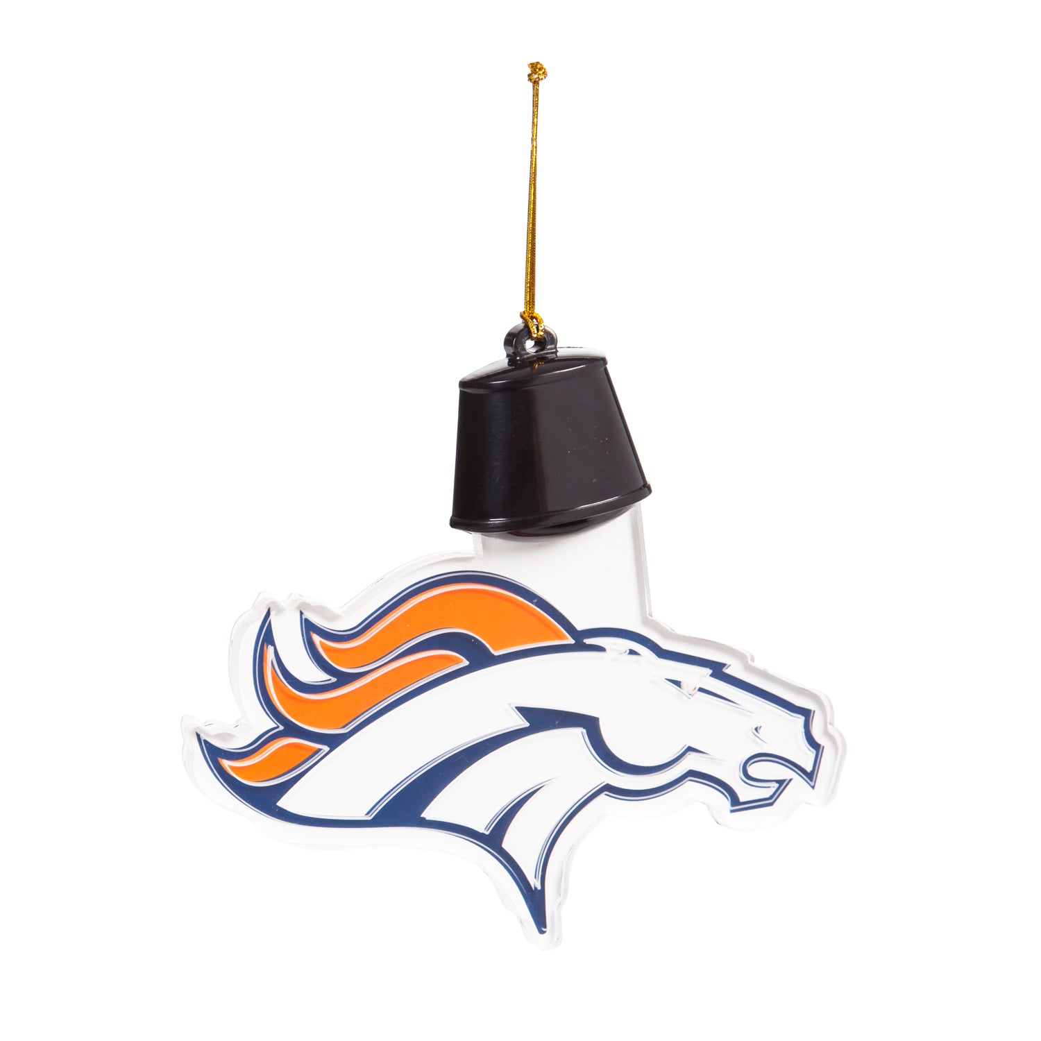 Denver Broncos Acrylic LED Ornament