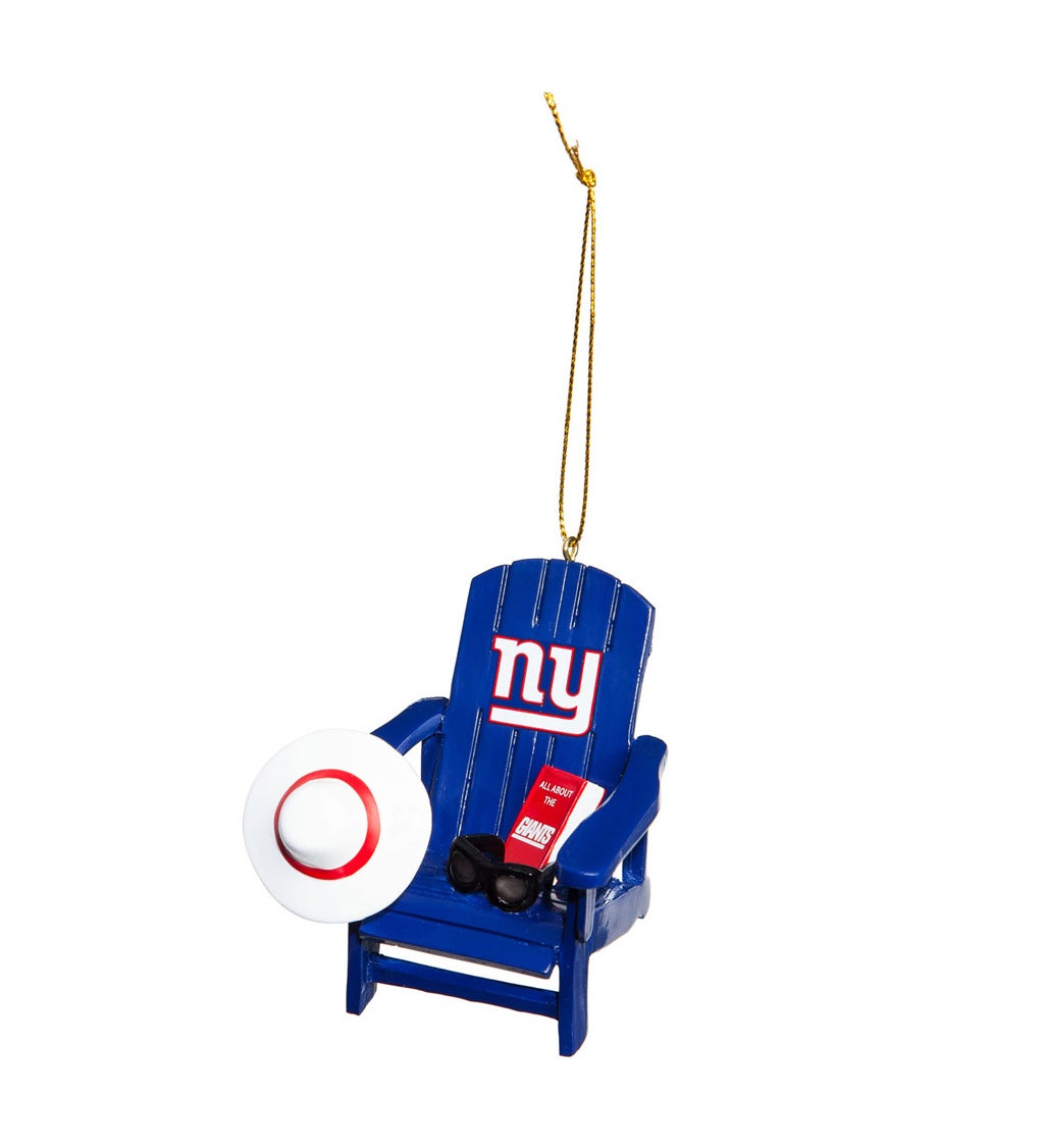 New York Giants Adirondack Chair Ornament