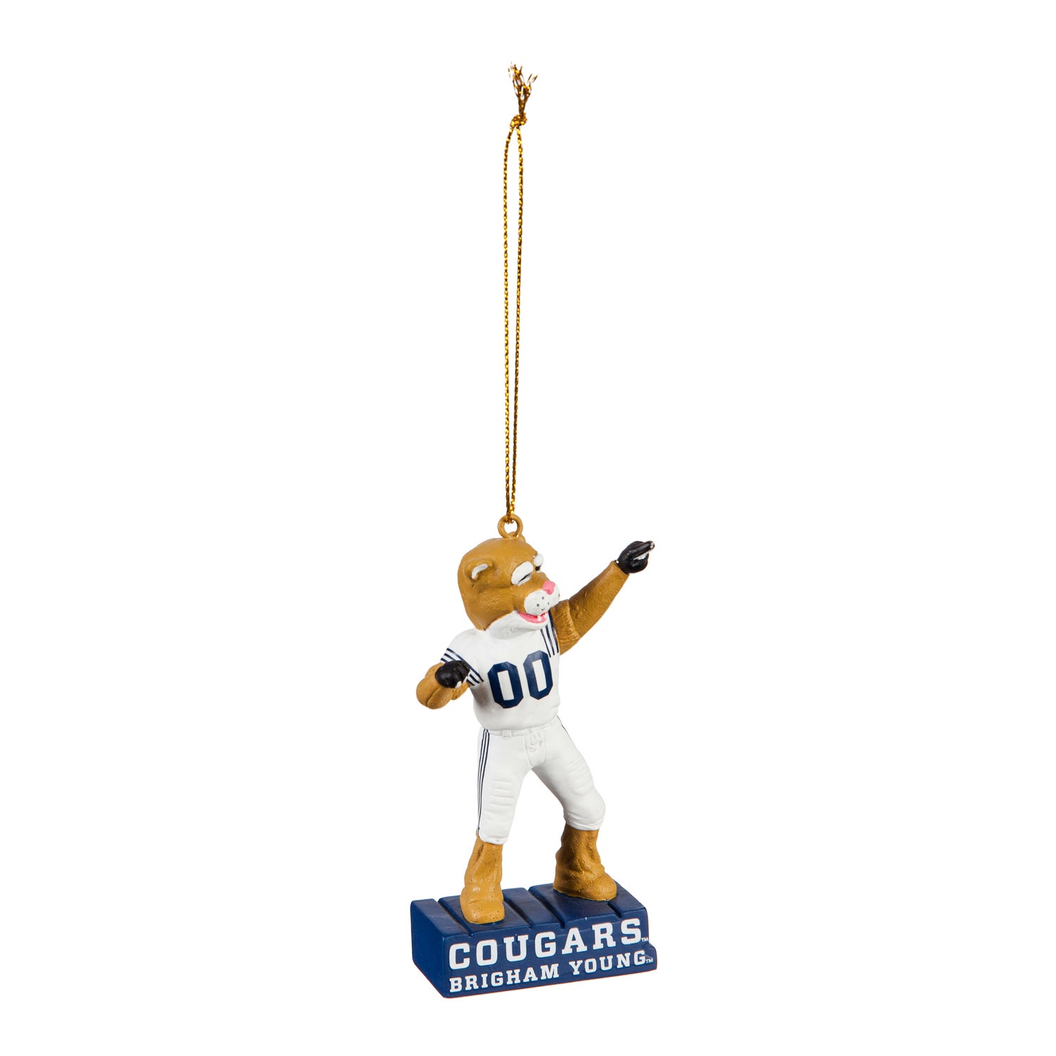 Brigham Young University Mascot Statue Ornament