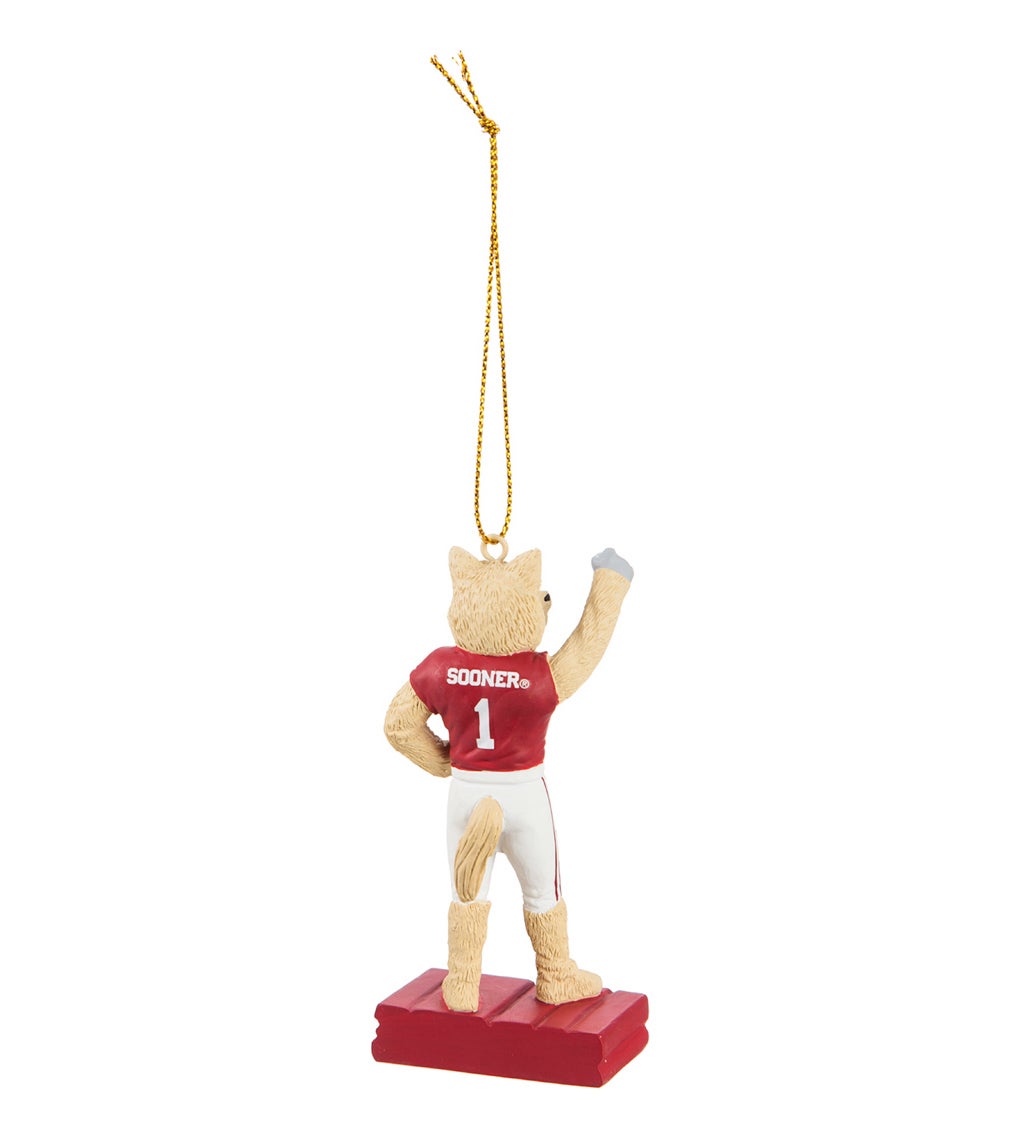 University of Oklahoma Mascot Statue Ornament
