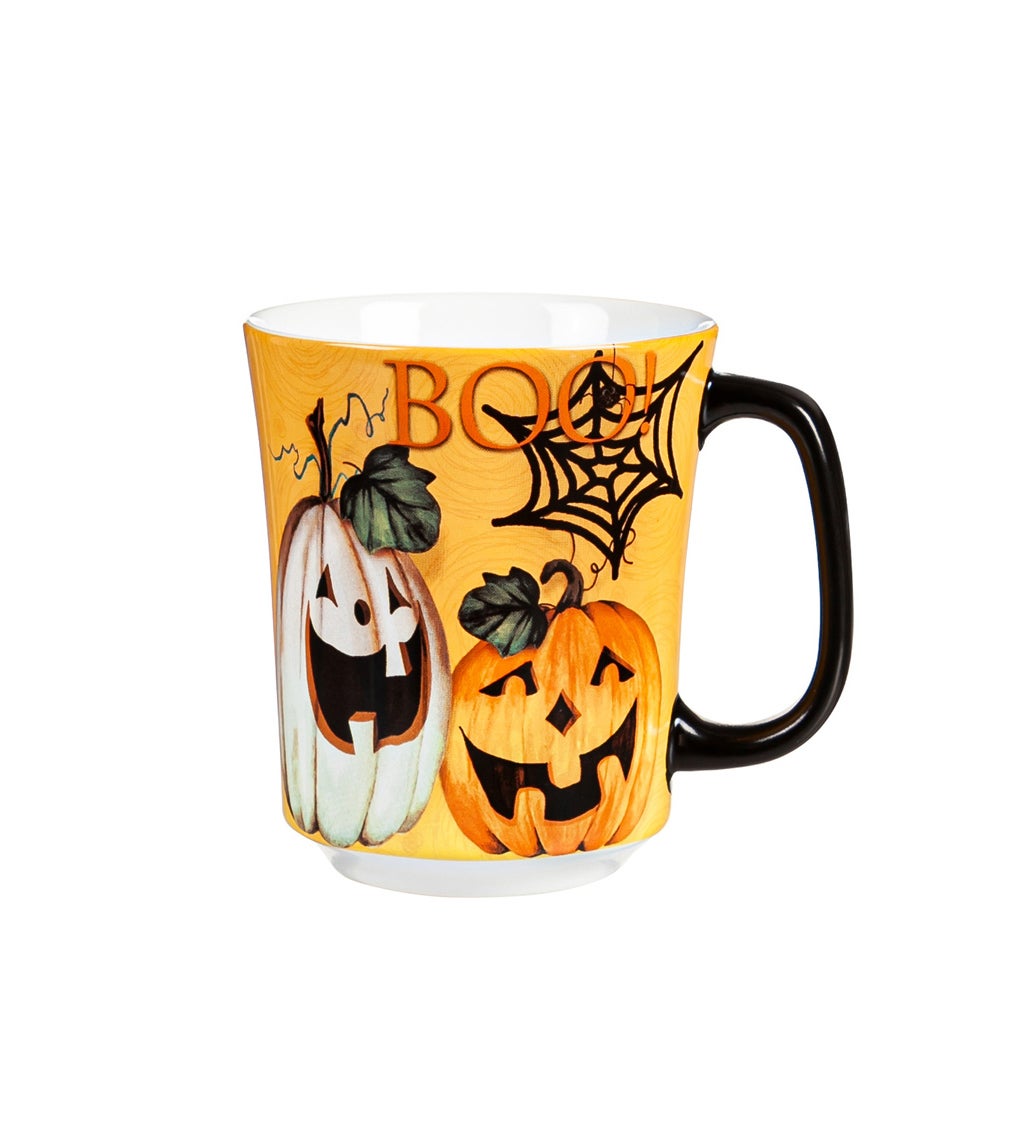 Cup of Awesome, 14 Oz, Boo Pumpkins