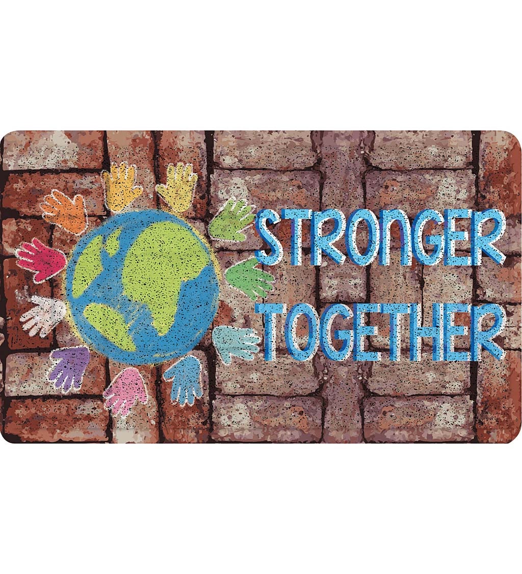 Stronger Together Antimicrobial PVC Loop Mat