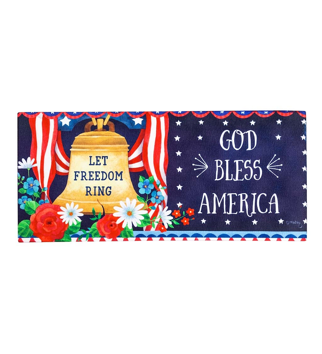 Let Freedom Ring Liberty Bell Sassafras Switch Mat