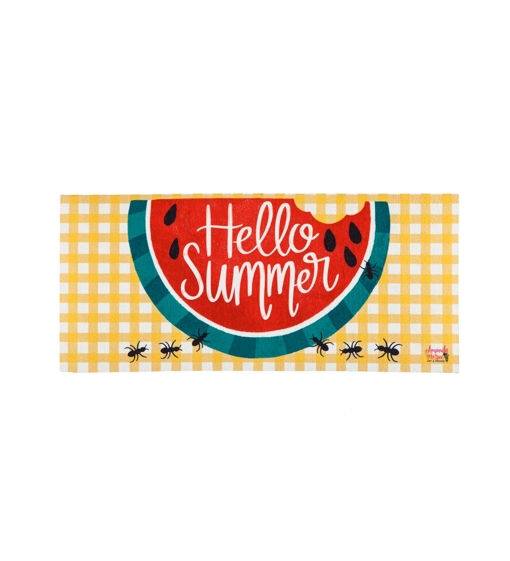 Hello Summer Watermelon Sassafras Switch Mat