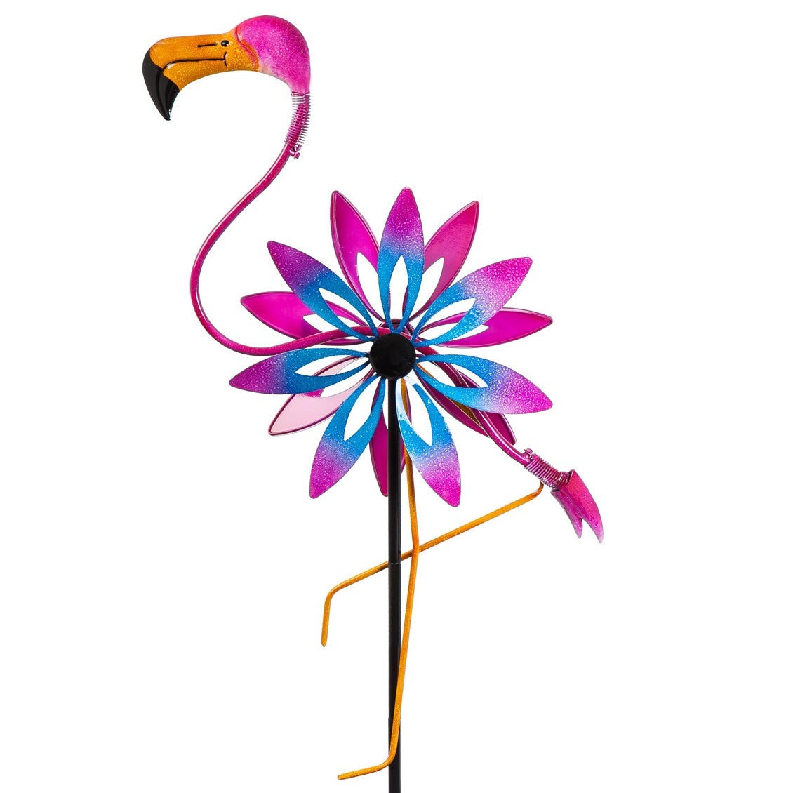 Flamingo Kinetic Wind Spinner