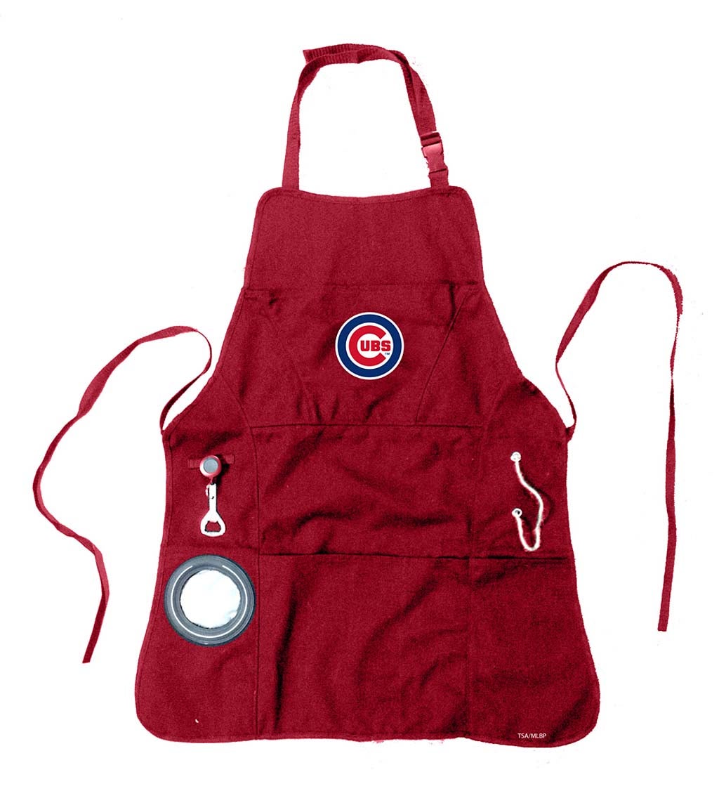 Team Sports America Chicago Cubs Men's Grilling Apron