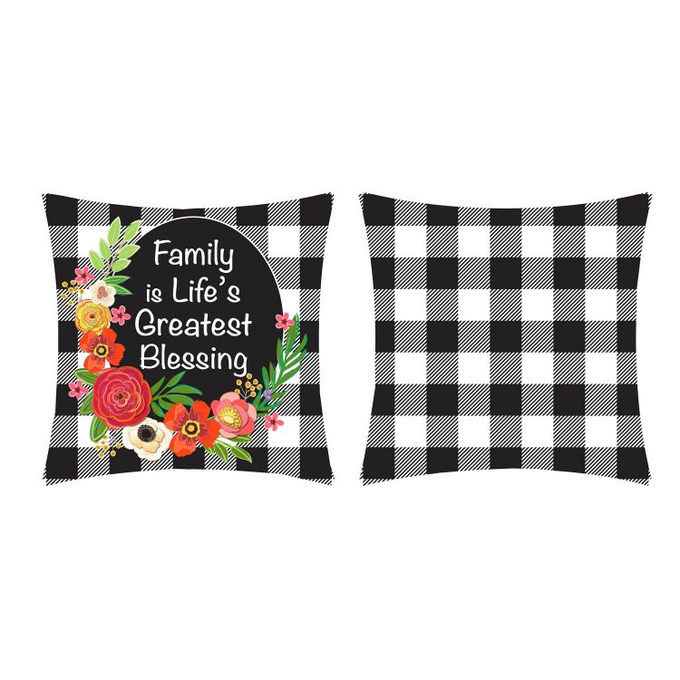 Family is Life's Greatest Blessing Interchangeable Pillow Cover