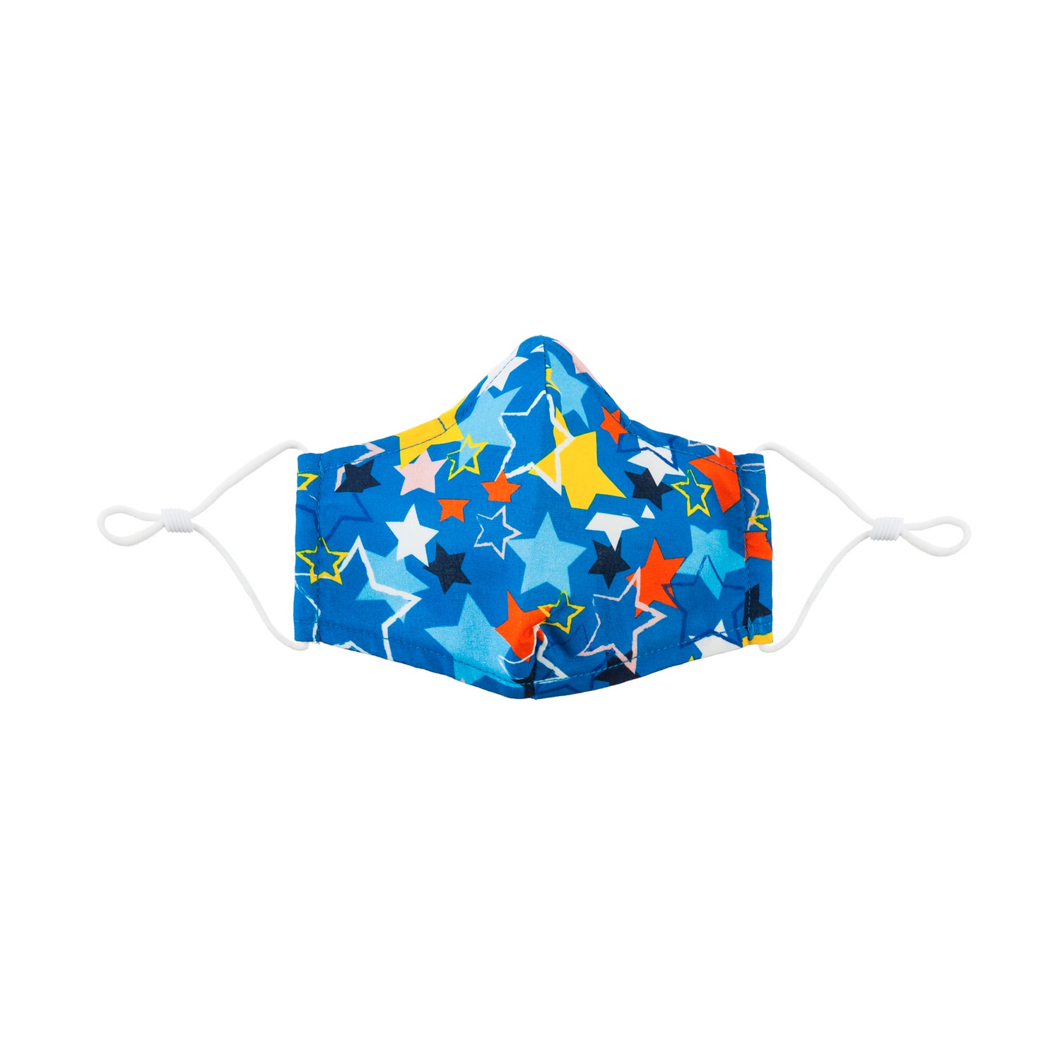 Children's Non-Medical Cotton Face Mask Set of 2 with Star Pattern
