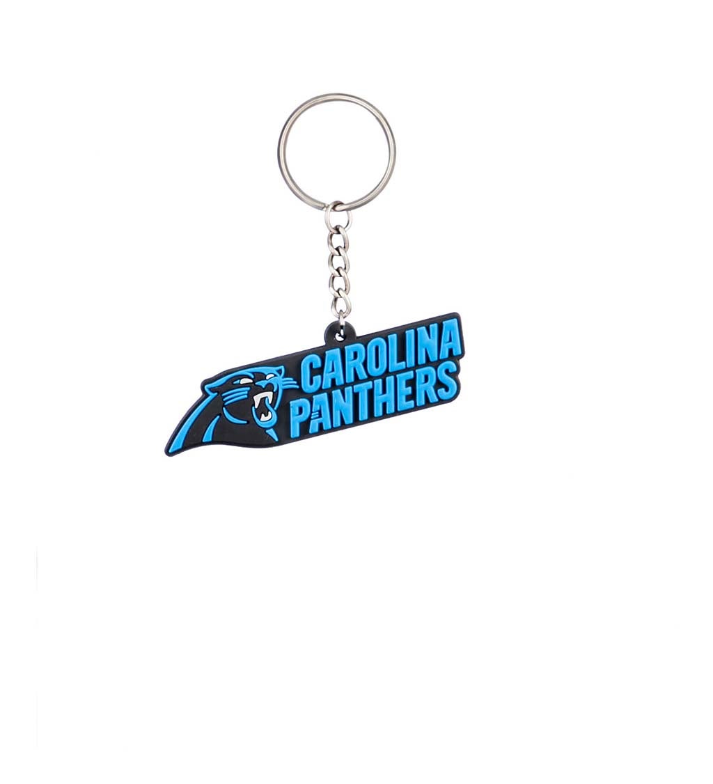 Carolina Panthers Rubber Keychain