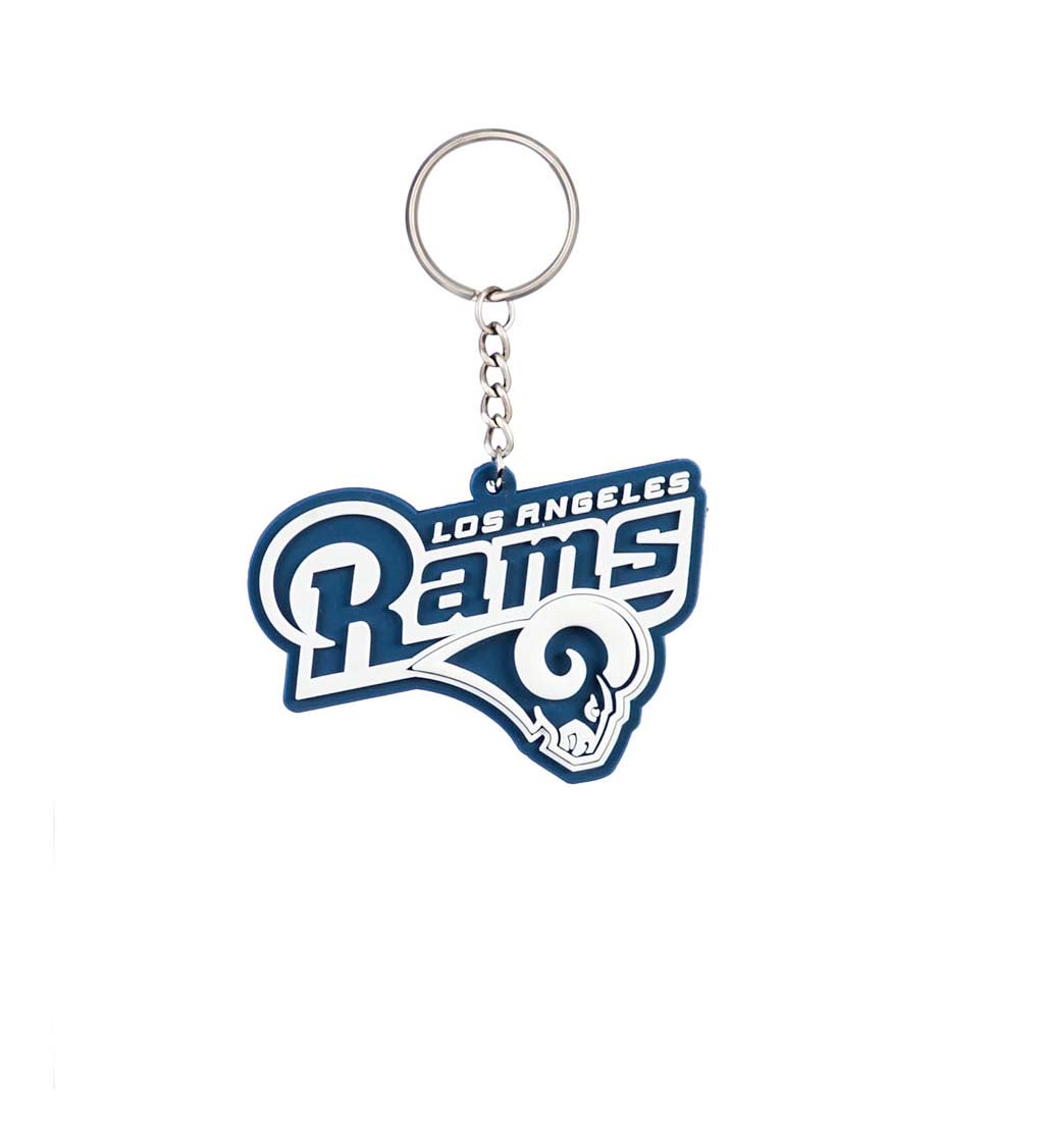 Los Angeles Rams Rubber Keychain