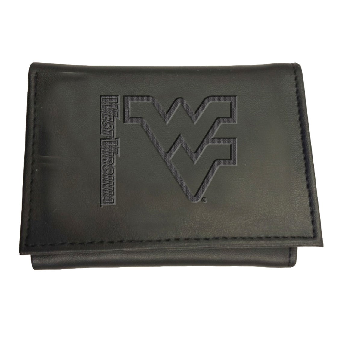 West Virginia University Tri-Fold Leather Wallet