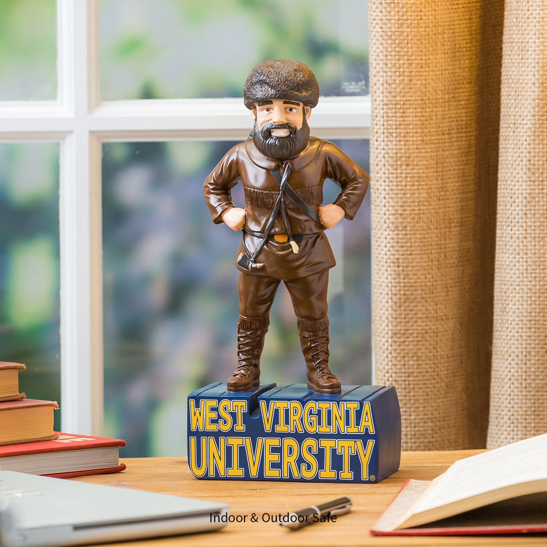 West Virginia University Mascot Statue