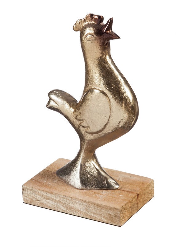 Decorative Rooster on Stand