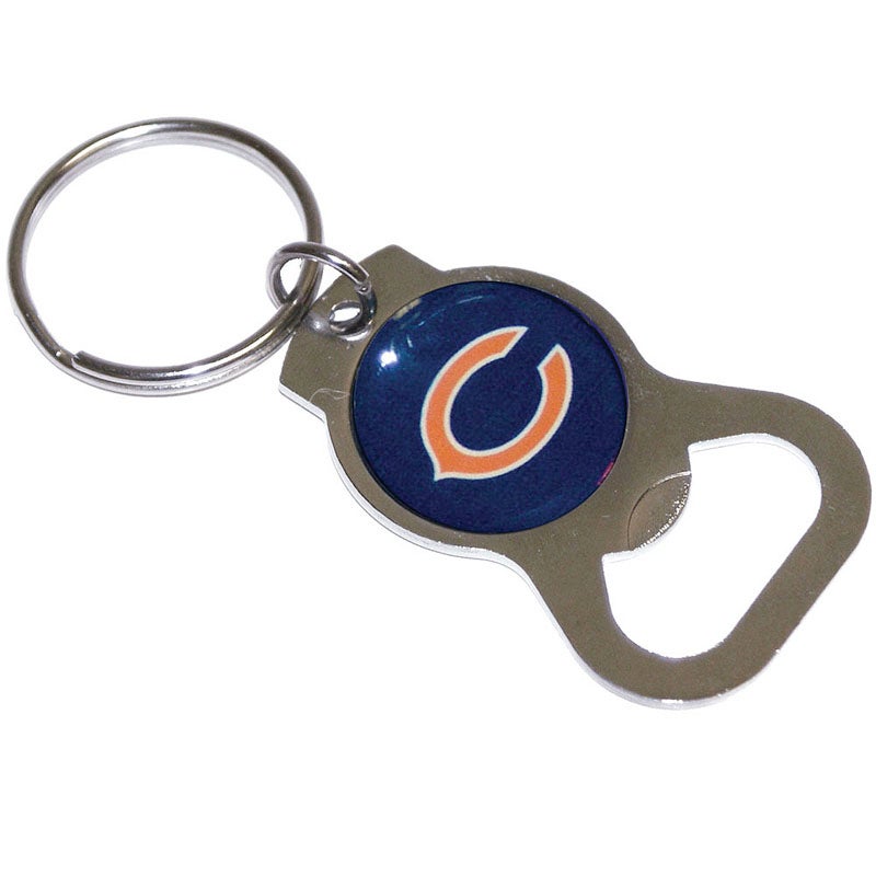 Chicago Bears Bottle Opener Key Ring
