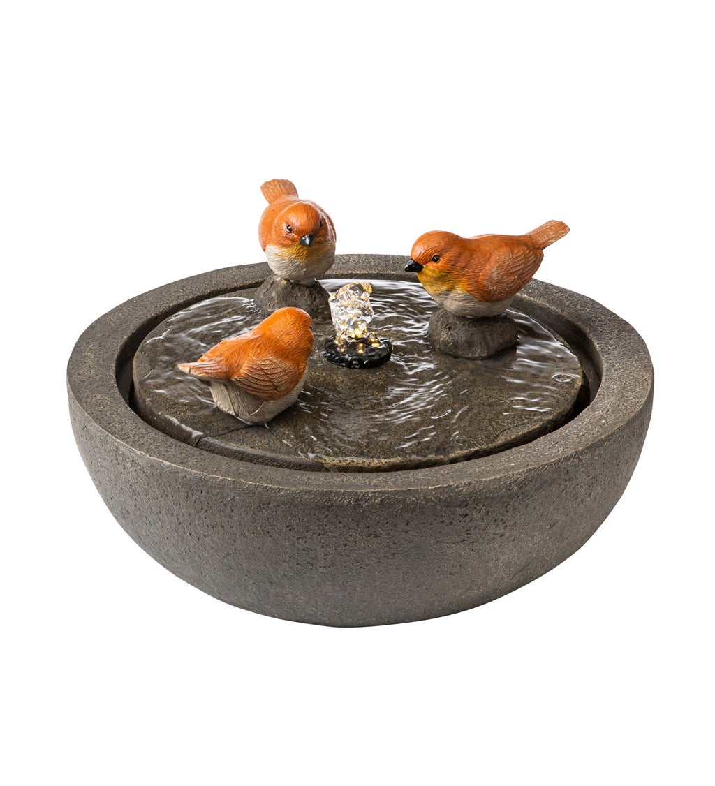 Tabletop Bird Fountain
