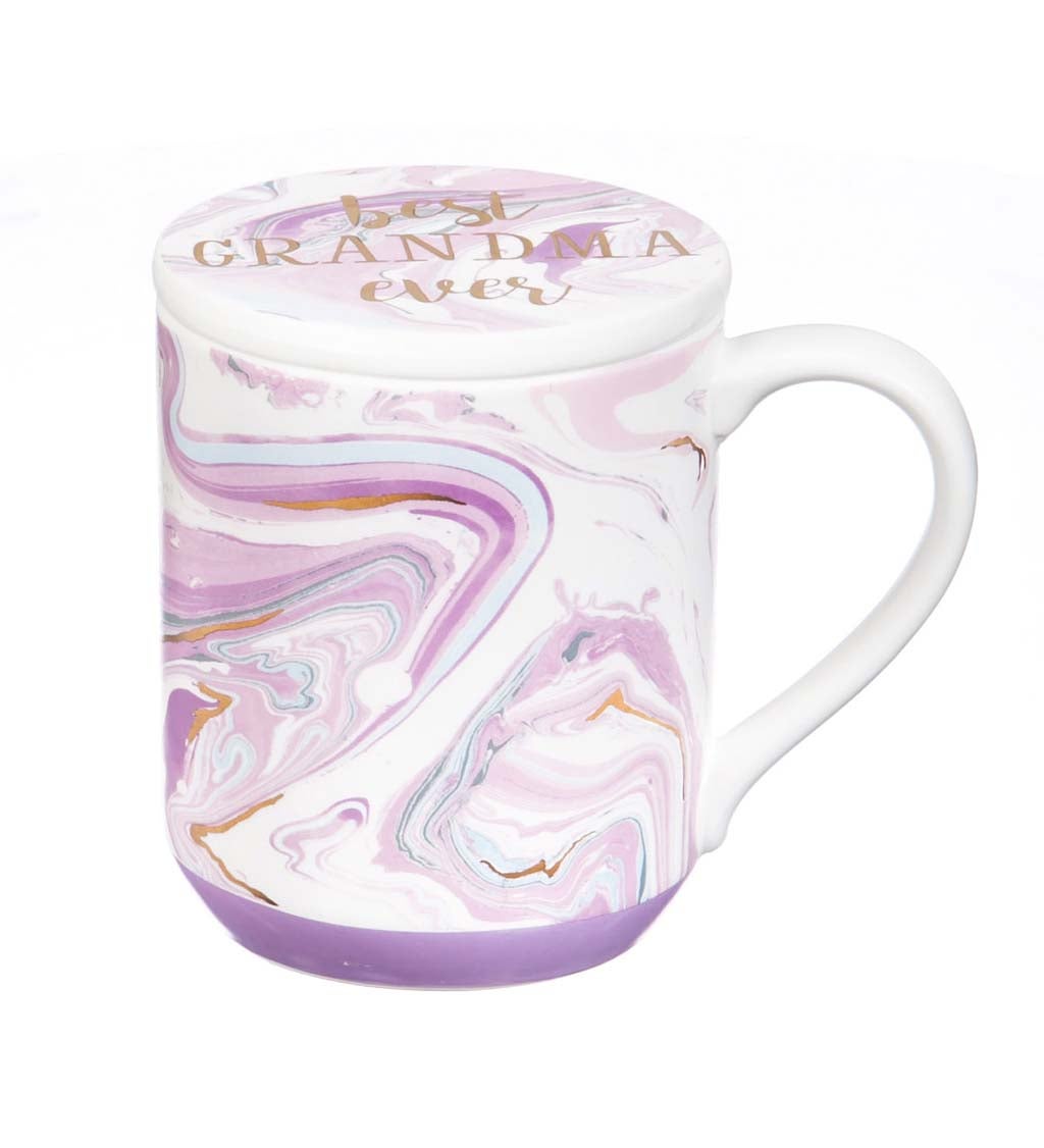 Grandma Ceramic Cup and Coaster Gift Set